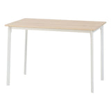 Wooden Dining Table With 4 Dining Chairs - Riley