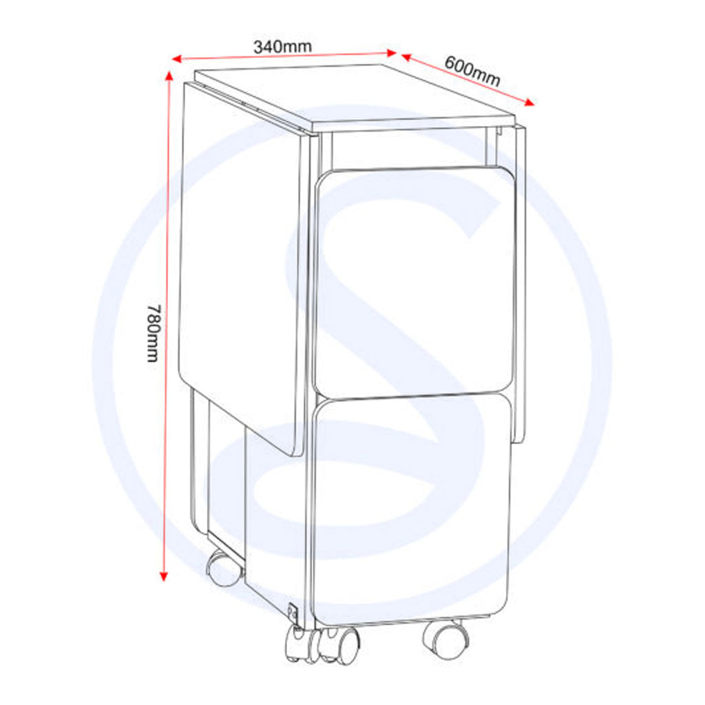 Wooden Dining Table With 4 Dining Stools - Seymore