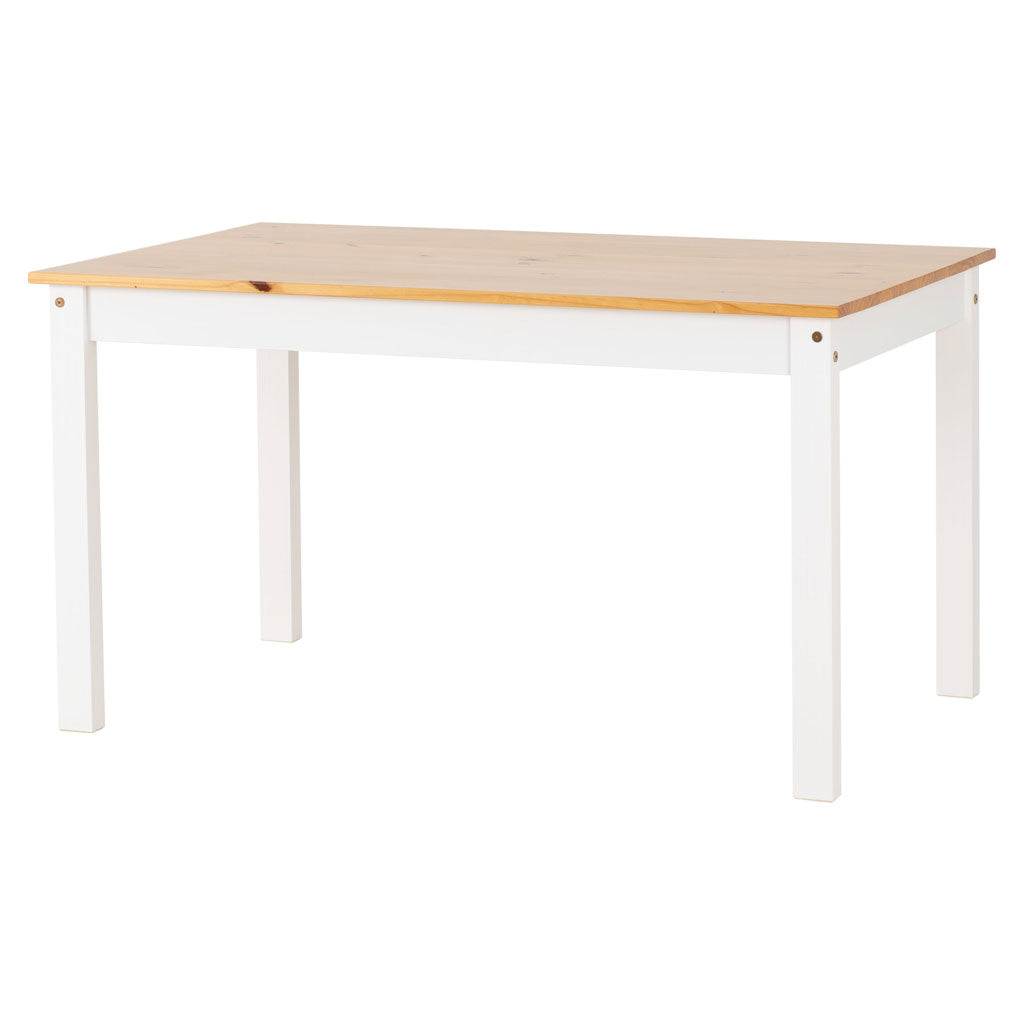 Wooden Dining Table With 6 Dining Chairs - Ludlow