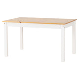 Wooden Dining Table With 6 Dining Chairs - Ludlow