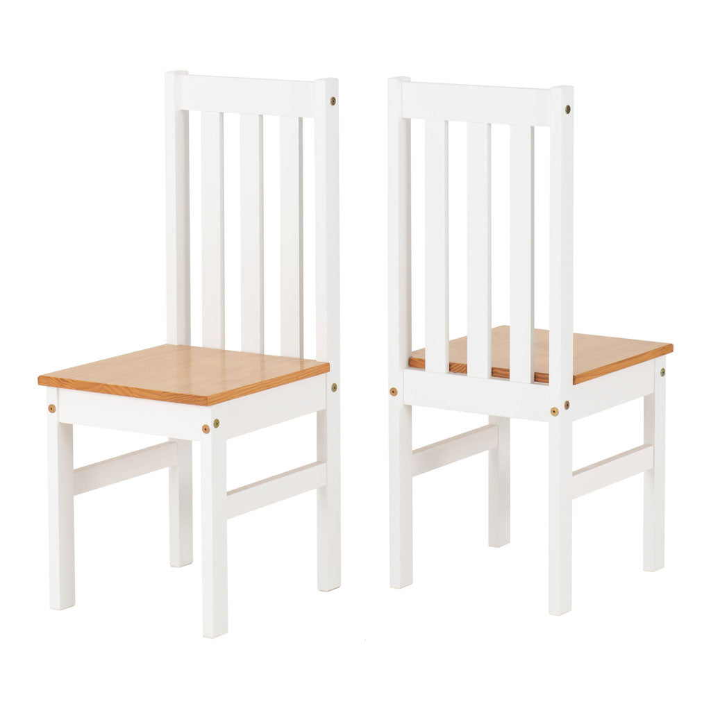 Wooden Dining Table With 6 Dining Chairs - Ludlow