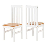 Wooden Dining Table With 6 Dining Chairs - Ludlow