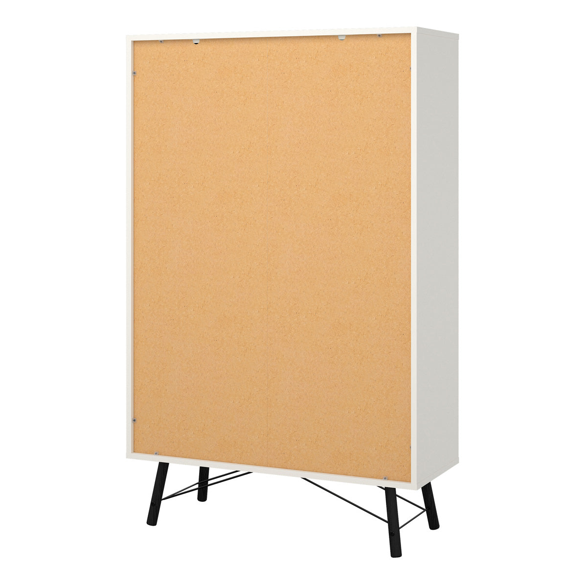 Wooden Display Cabinet With 1 Door 1 Glass Door And 1 Drawer - Ry