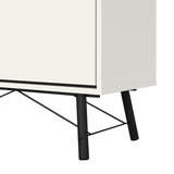 Wooden Display Cabinet With 1 Door 1 Glass Door And 1 Drawer - Ry