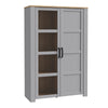 Wooden Display Cabinet With 2 Doors - Bohol