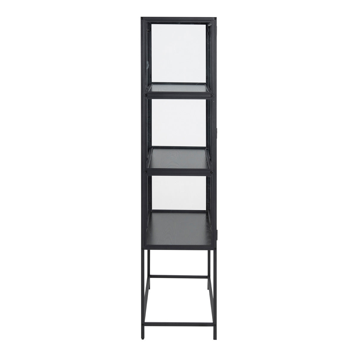 Wooden Display Cabinet With 2 Glass Doors - Seaford