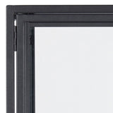 Wooden Display Cabinet With 2 Glass Doors - Seaford