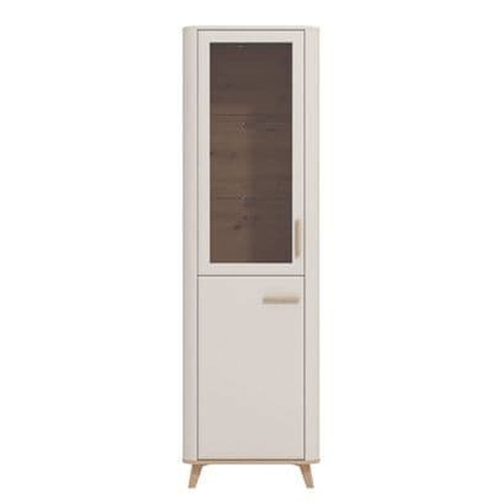 Wooden Display Cabinet Tall With 2 Doors - Dearborn