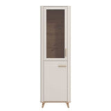Wooden Display Cabinet Tall With 2 Doors - Dearborn