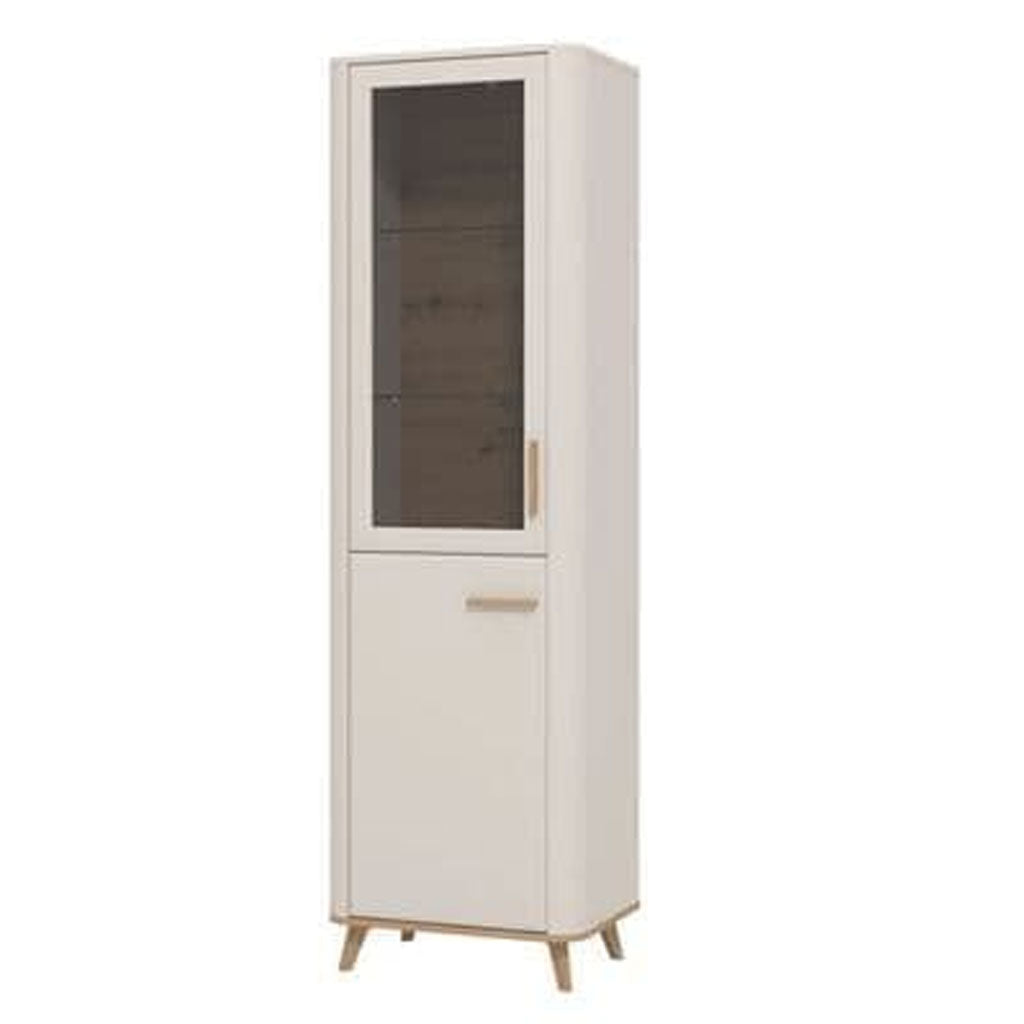 Wooden Display Cabinet Tall With 2 Doors - Dearborn