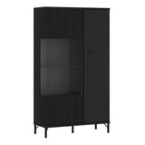 Wooden Display Cabinet With 2 Doors - Lusaka