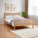 Wooden Double Bed - Bergamo