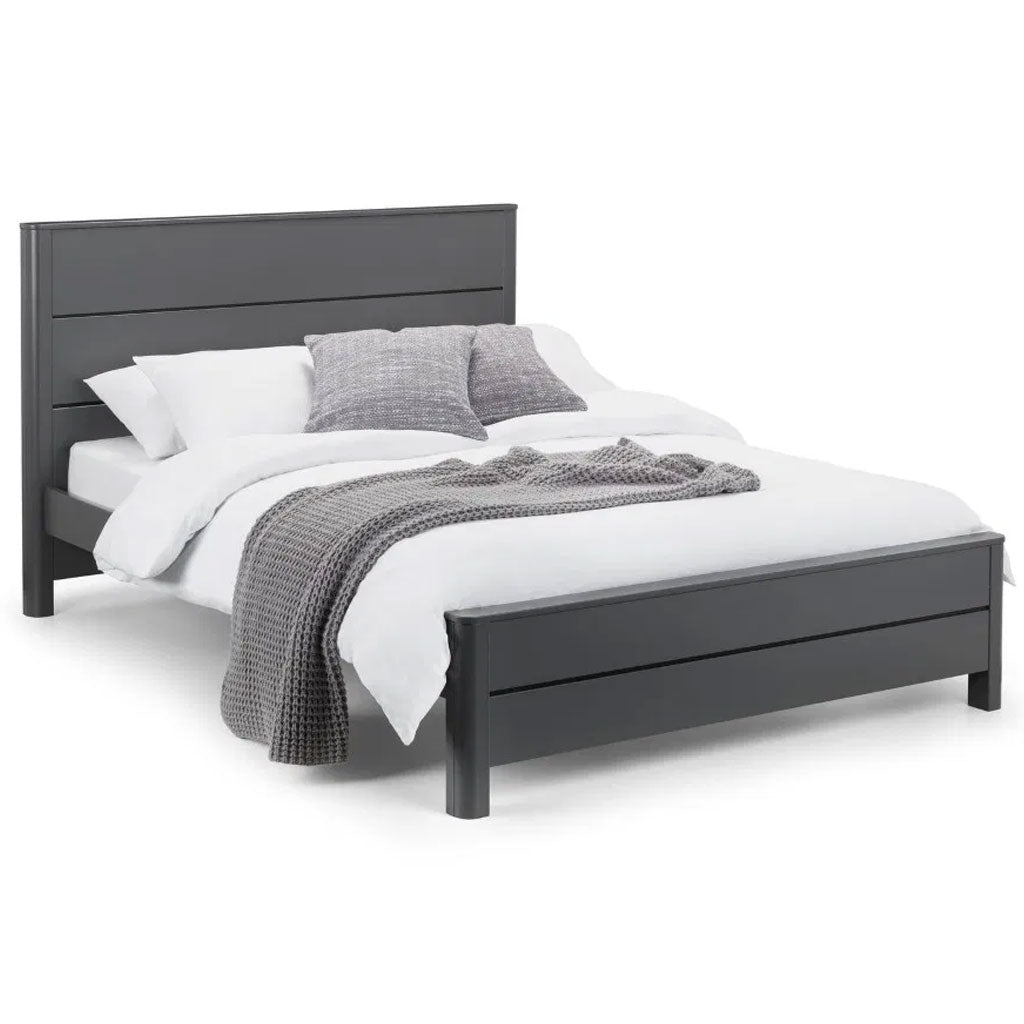 Wooden Double Bed - Chloe