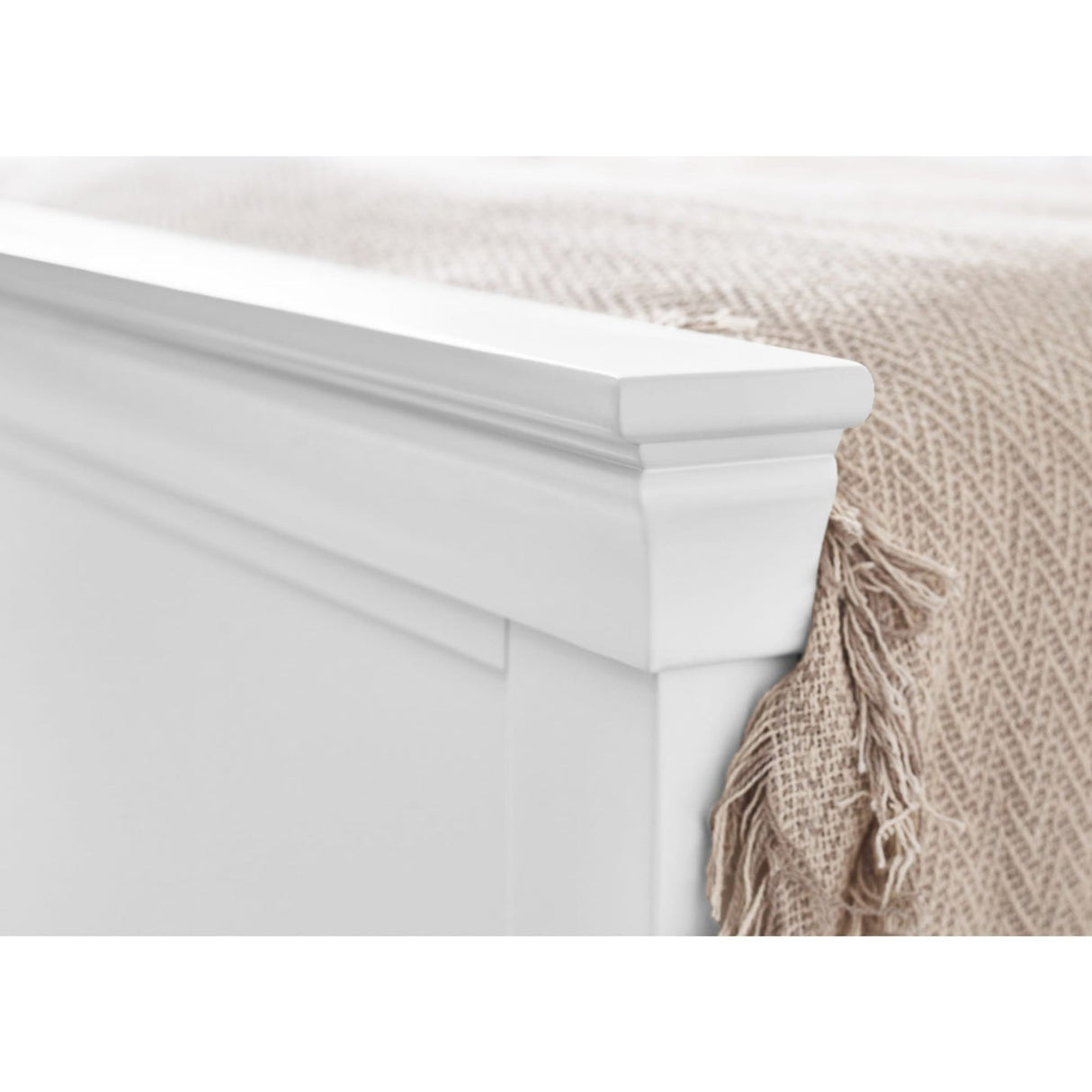 Wooden Double Bed - Clermont