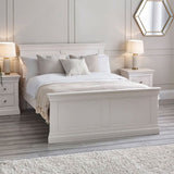 Wooden Double Bed - Clermont