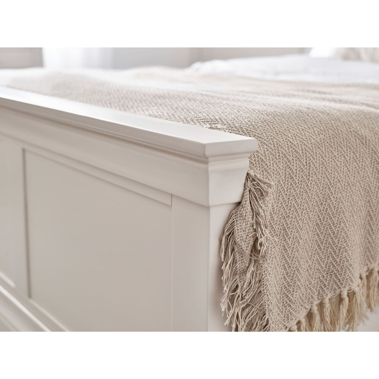 Wooden Double Bed - Clermont