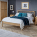 Wooden Double Bed - Cotswold