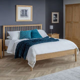 Wooden Double Bed - Cotswold