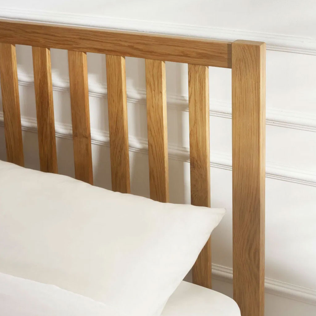 Wooden Double Bed - Coxmoor