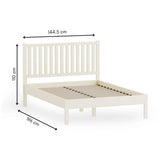 Wooden Double Bed - Coxmoor