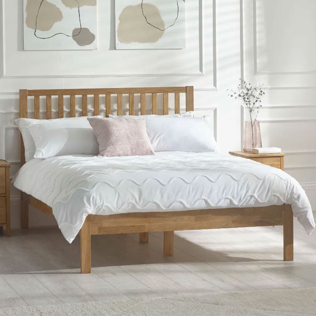 Wooden Double Bed - Coxmoor