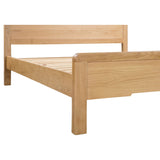 Wooden Double Bed - Curve