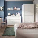 Wooden Double Bed With Guest Bed - Novi