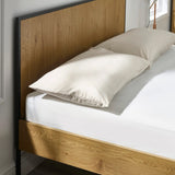 Wooden Double Bed - Harlow