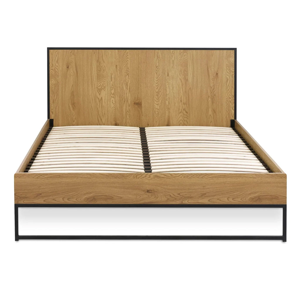Wooden Double Bed - Harlow