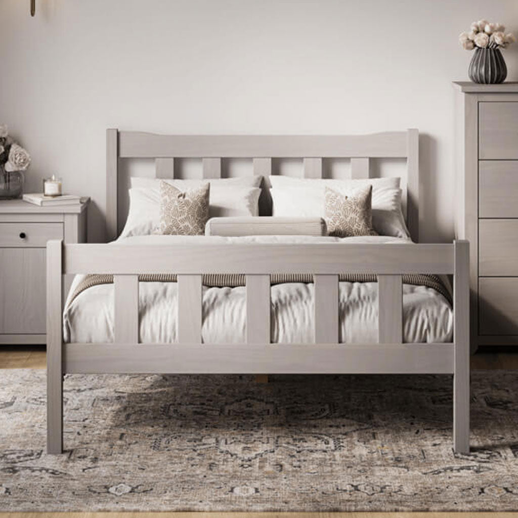 Wooden Double Bed - Havana