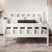 Wooden Double Bed - Havana