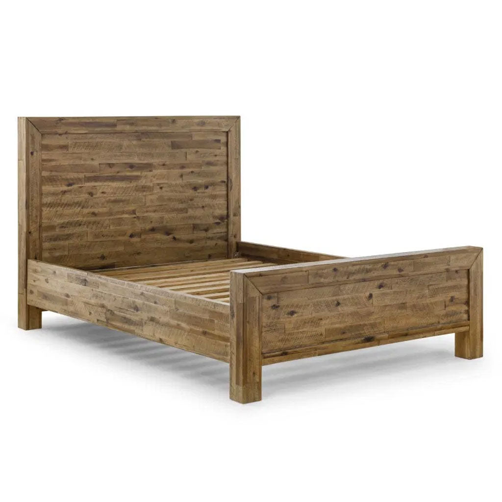 Wooden Double Bed - Hoxton