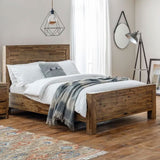 Wooden Double Bed - Hoxton
