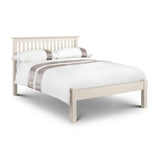 Wooden Double Bed Low Foot End - Barcelona