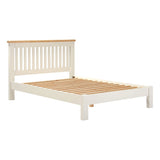 Wooden Double Bed Low Foot End - Windsor