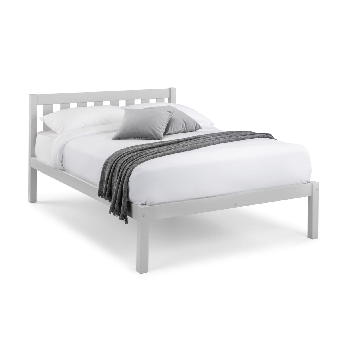 Wooden Double Bed - Luna