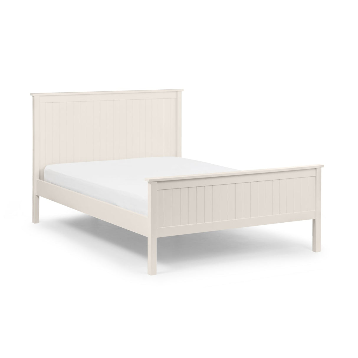 Wooden Double Bed - Maine