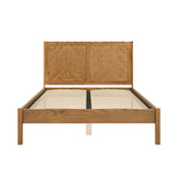 Wooden Double Bed - Palms