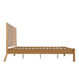 Wooden Double Bed - Palms