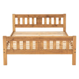 Wooden Double Bed - Rio