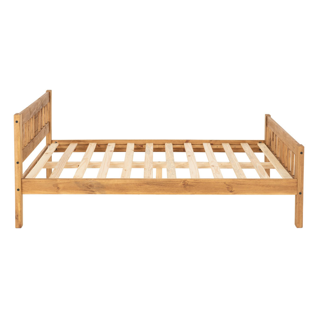 Wooden Double Bed - Rio
