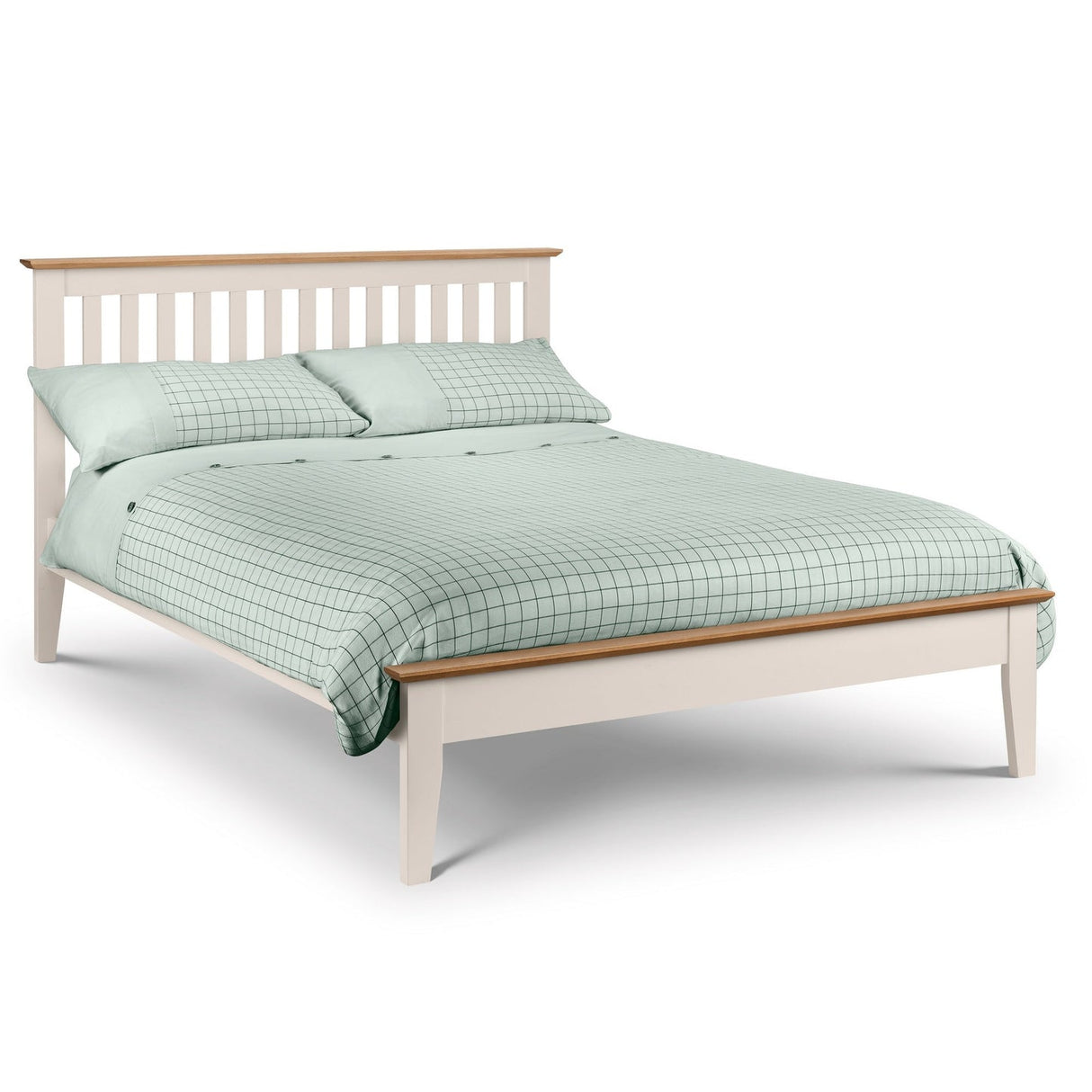Wooden Double Bed - Salerno