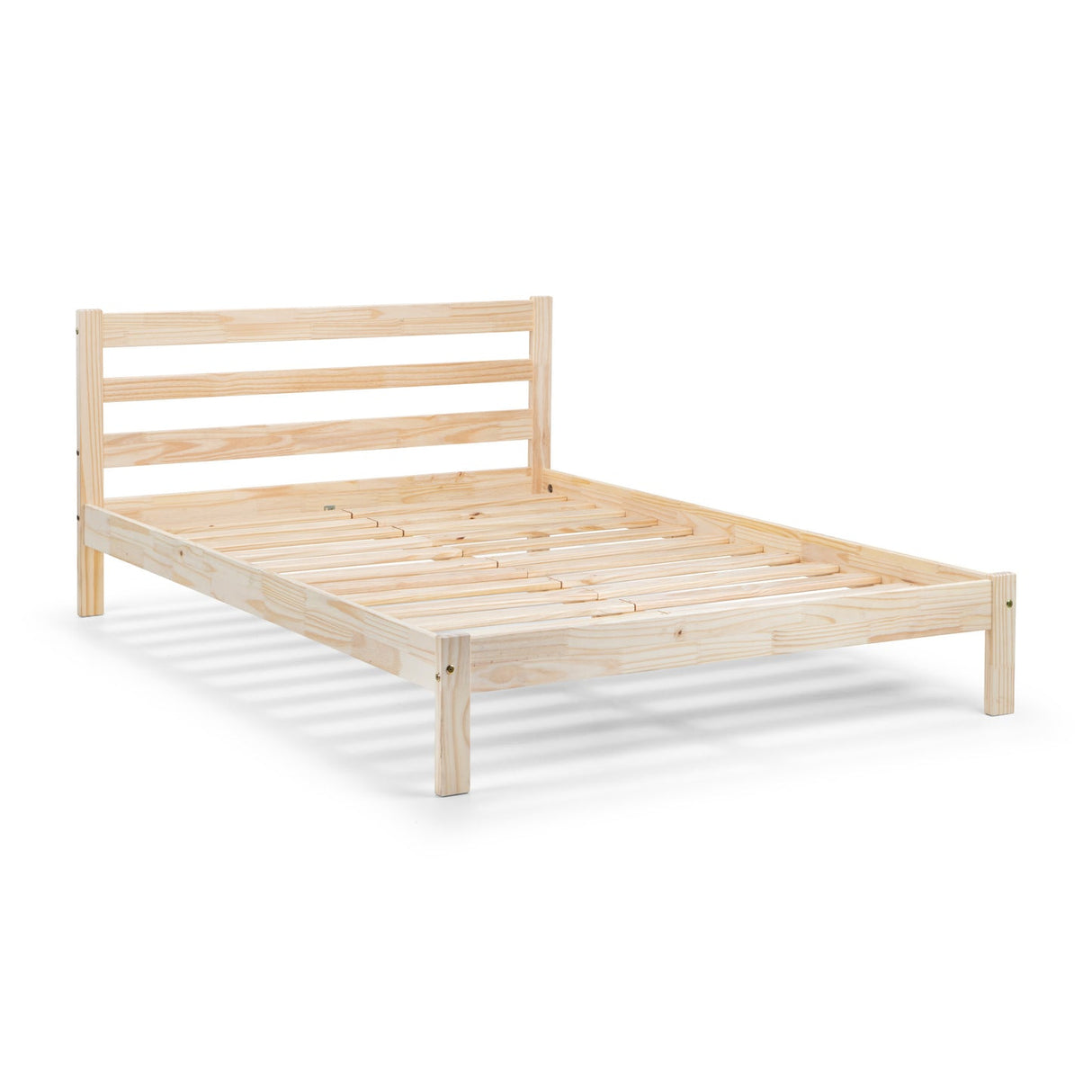 Wooden Double Bed - Sami