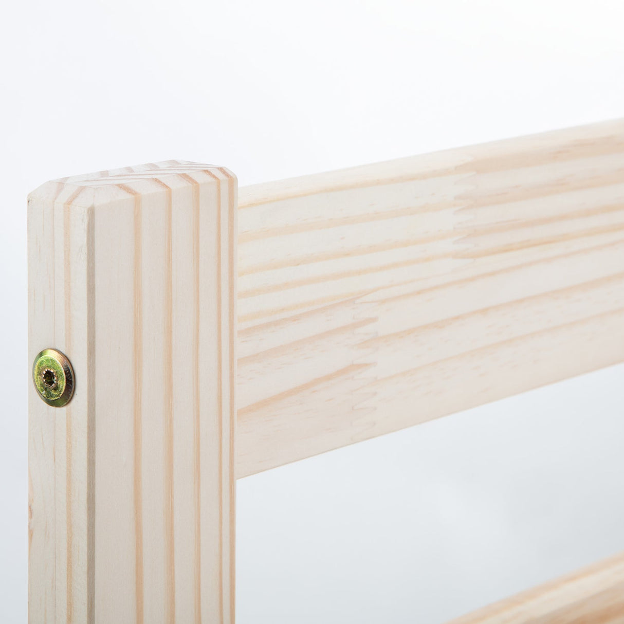 Wooden Double Bed - Sami