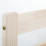 Wooden Double Bed - Sami