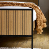 Wooden Double Bed - Sia
