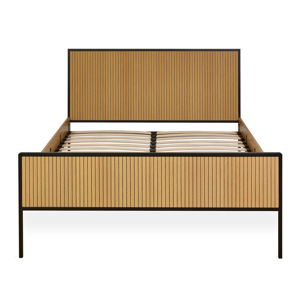 Wooden Double Bed - Sia