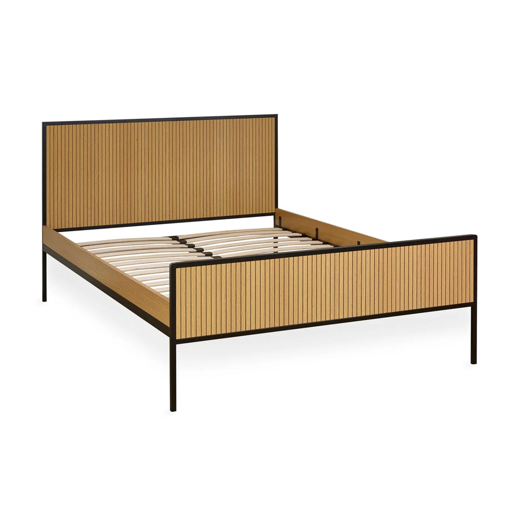 Wooden Double Bed - Sia