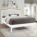 Wooden Double Bed With Sprung Slatted Base - Chester