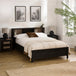 Wooden Double Bed With Bookcase - Sydney